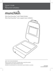 Munchkin Elite Seat Guardian with Tablet Holder Owner's Manual