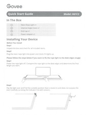 Govee H61C2 Quick Start Manual