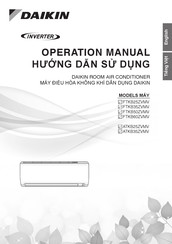 Daikin FTKB25ZVMV Operation Manual