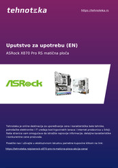 ASROCK X870 Pro RS WiFi User Manual