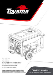 Toyama TG3500-RP Owner's Manual