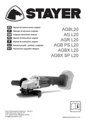 stayer AGB PS L20 Original Instruction Manual