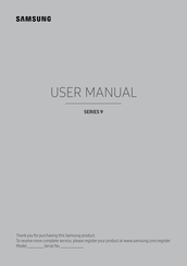 Samsung UA78KS9500 User Manual