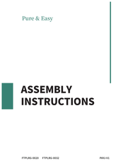 YitaHome FTPLRG-0020 Assembly Instructions Manual