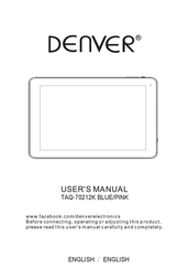 Denver TAQ-70212K User Manual
