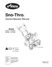 Ariens SNO-THRO 932141 - ST7524E Owner's/Operator's Manual