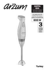 Arzum SOPPA 600 AR1010 Instruction Manual