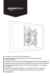 AmazonBasics Essentials B07QDZMMXJ Installation Instructions Manual