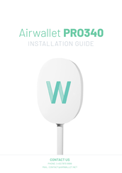 Airwallet PRO340 Installation Manual