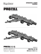 Degelman PRO-TILL 45 Operator's & Parts Manual