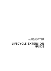 Acer CP714-2WN Lifecycle Extension Manual