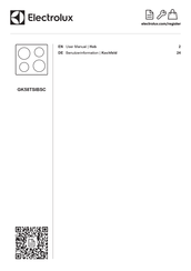 Electrolux GK58TSIBSC User Manual