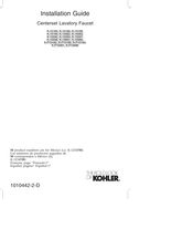 Kohler K-P15686 Installation Manual