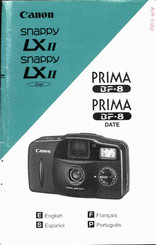 Canon Snappy LX II Date Manual