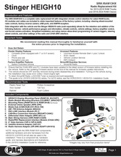 PAC SRK-RAM13HX Manual