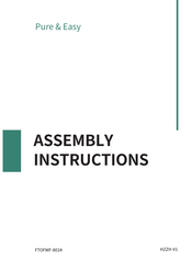 YitaHome FTOFWF-8024 Assembly Instructions Manual