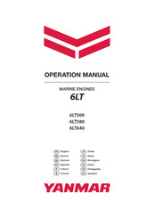 Yanmar 6LT580 Operation Manual