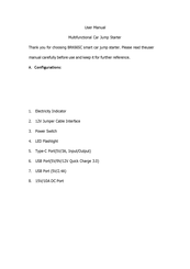 TACKLIFE BRK66SC User Manual