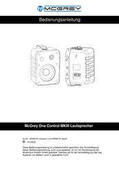 McGrey One Control MKIII Operating Manual