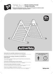 TP Active-Tots TP162U Instructions For Assembly, Maintenance And Safe Use