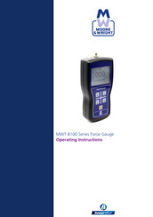 Bowers Moore & Wright MWT 8100 Series Operating Instructions Manual