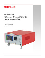 THORLABS MX50E-850 User Manual