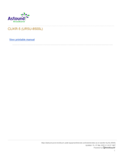 Astound UR5U-8500L Manual