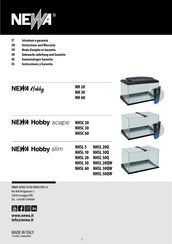 Newa NHSL 30QW Instructions And Warranty