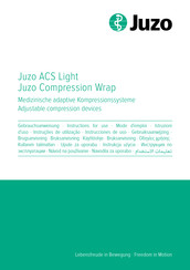 Juzo ACS Light Juzo Compression Wrap Instructions For Use Manual