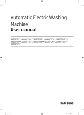 Samsung WA80F13S Series User Manual