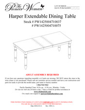 Whalen The Pioneer Woman Harper PW1425004710037 Manual