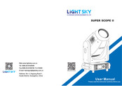 Light Sky SUPER SCOPE II User Manual