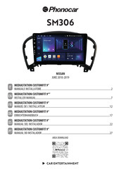 Phonocar MEDIASTATION CUSTOMFIT SM306 Installer Manual