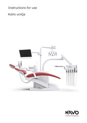 KaVo Dental uniQa Instructions For Use Manual