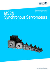 Bosch rexroth MS2N07 Operating Instructions Manual
