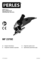 Perles MF2370E Original Instructions Manual