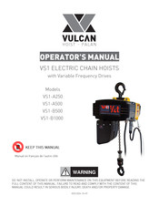 Vulcan-Hart VS1 Operator's Manual