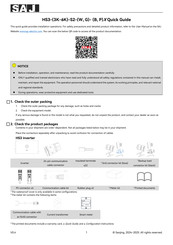 SAJ HS3 S2 Series Quick Manual