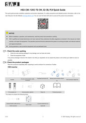 SAJ HS3 T2 Series Quick Manual