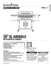 Black Stone 2418 Owner's Manual