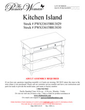 Whalen The Pioneer Woman PWS336158813029 Manual