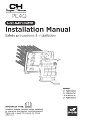 C&H PEAQ CH-PQEH10KW Installation Manual