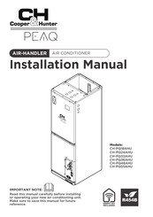 Cooper & Hunter PEAQ CH-PQ36AHU Installation Manual