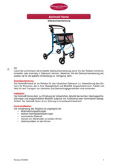Rehaforum MEDICAL Actimo Home User Manual