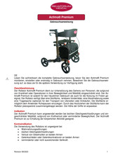 Rehaforum Medical Actimo Premium User Manual