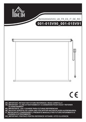HOMCOM 001-015V90 Manual
