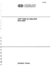Control Data Corporation CDC 2550-101 Reference Manual