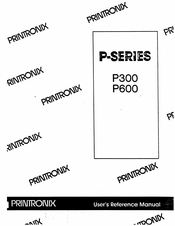 Printronix P Series User's Reference Manual
