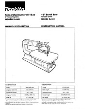 Makita SJ401 Instruction Manual