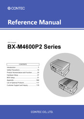 Contec BX-M4600P2 Series Reference Manual